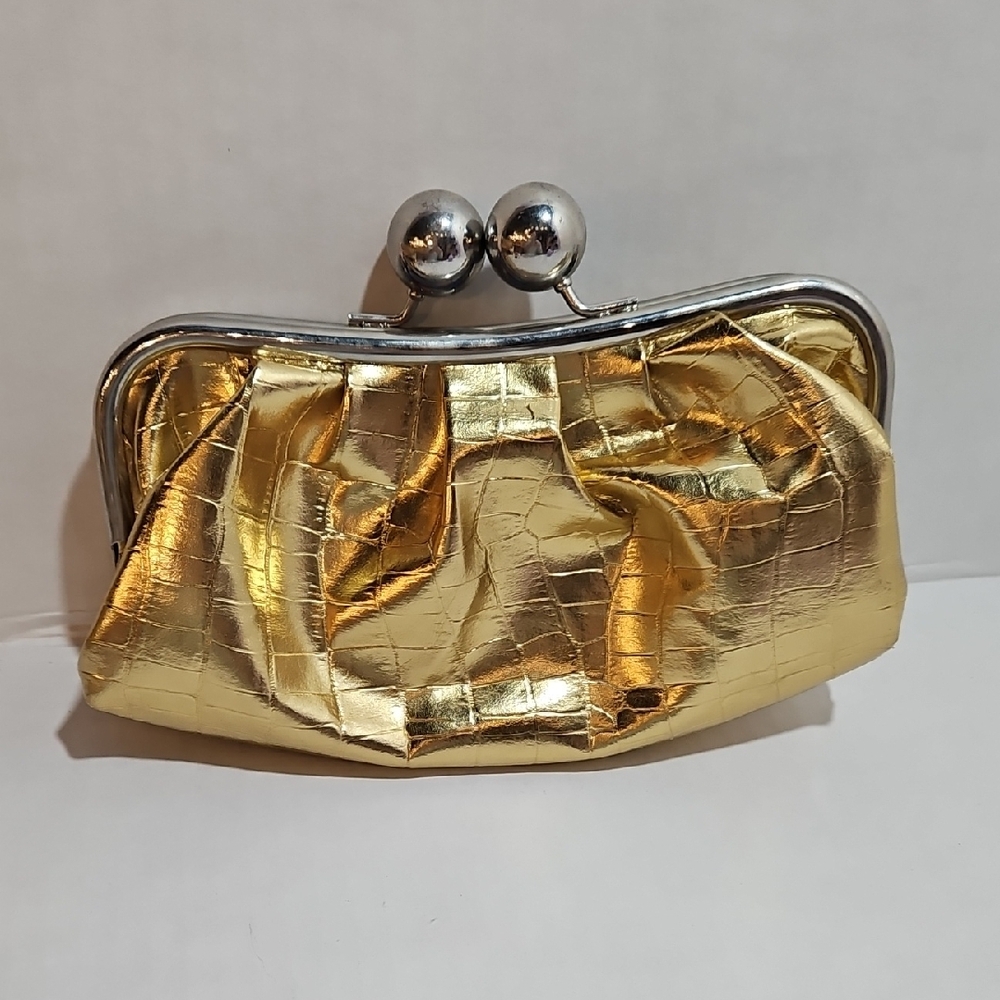 Gold Clutch Bag